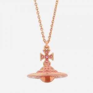 Vivienne Westwood Women’s Sorada Small Orb Pendant – Pink Gold Light Rose