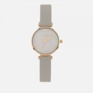 Olivia Burton Women’s Queen Bee Marble Watch – Pale Green