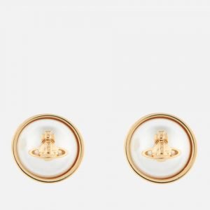Vivienne Westwood Women’s Olga Earrings – Gold Pearl