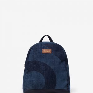 Denim backpack - BLUE - U