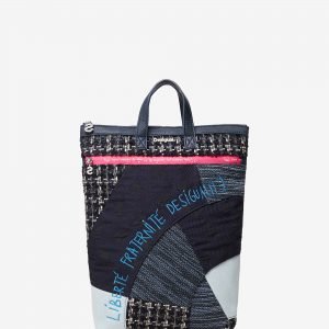 Desigualité patch backpack - BLUE - U