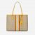 Tory Burch Women’s Gemini Link Canvas Tote Bag – Daylily