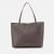 Ted Baker Women’s Clarkia Soft Grain Faceted Bar Shopper Bag – Charcoal