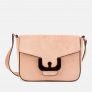 Coccinelle Women’s Ambrine Suede Cross Body Bag – Peony