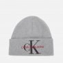 Calvin Klein Jeans Women’s Basic Women Knitted Beanie – Mid Grey Heather