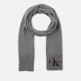 Calvin Klein Jeans Women’s Basic Women Knitted Scarf – Mid Grey Heather