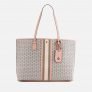 Tory Burch Women’s Gemini Link Canvas Tote – Coastal Pink