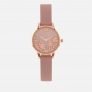 Olivia Burton Women’s Semi Precious Watch – Pale Pink