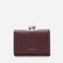 Ted Baker Women’s Suri Twist Crystal Mini Bobble Purse – Maroon