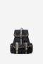 Desigual Stud backpack with slogan straps – BLACK – U