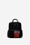 Desigual Synthetic leather and fleece backpack – BLACK – U