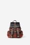 Desigual Ethnic print backpack – RED – U