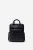 Synthetic leather backpack heart – BLACK – U